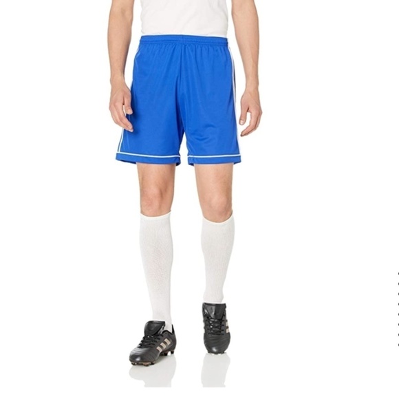 LAST ONE AVAILABLE! - New Mens Adidas Shorts Climalite Bright Blue Size 2XL - Picture 1 of 14